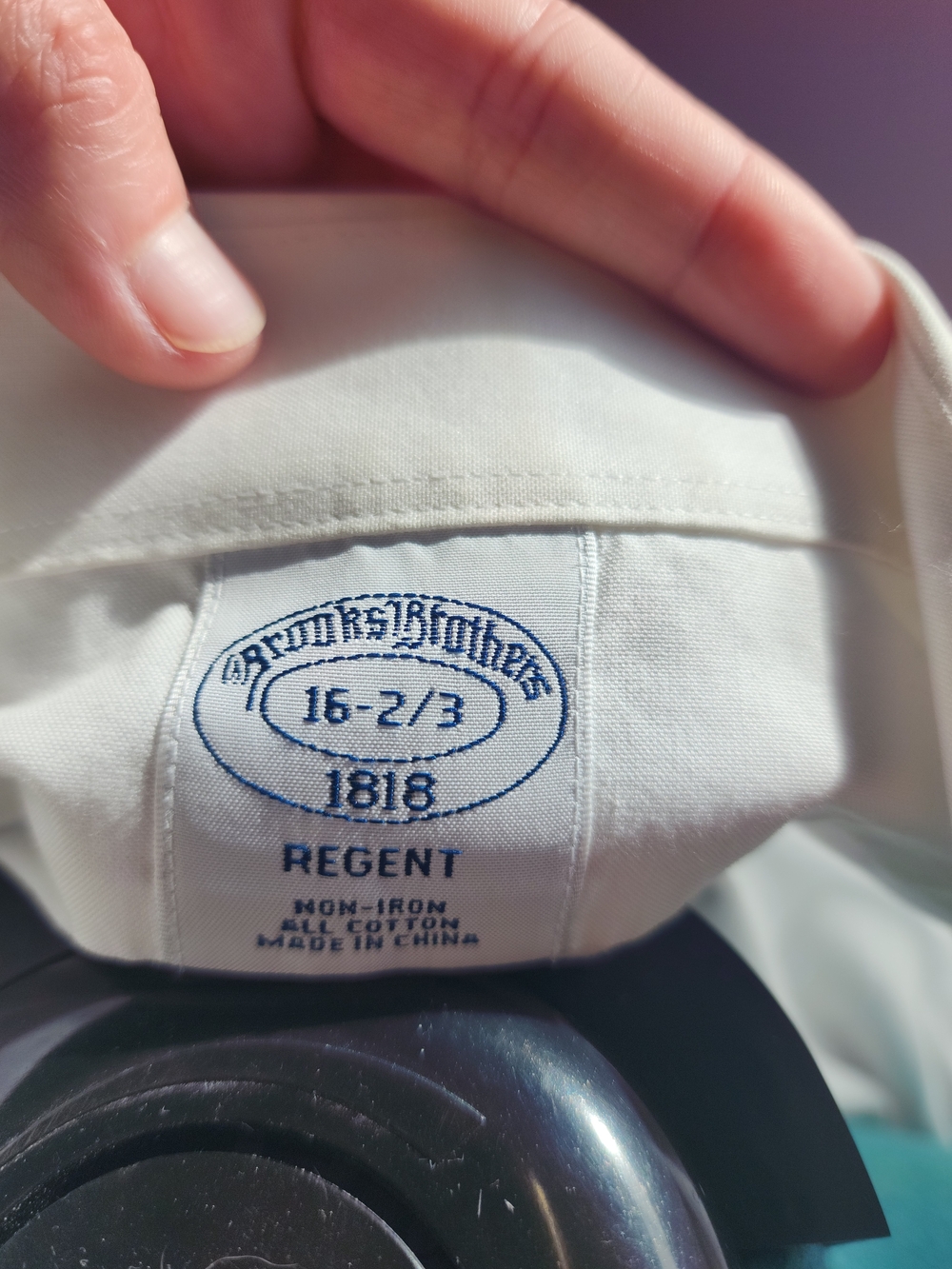 Brooks Brothers White Regent Dress Shirt